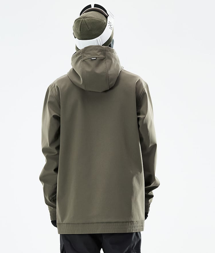 Dope Yeti 21 Chaqueta Snowboard Hombre 2X-Up Olive Green, Imagen 8 de 9