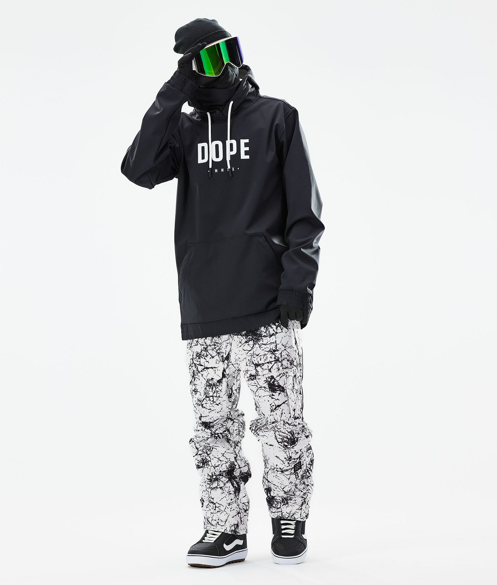 Dope Yeti 2021 Kurtka Snowboardowa Mężczyźni Capital Black, Zdjęcie 4 z 9