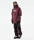 Dope Yeti 2021 Kurtka Narciarska Mężczyźni Capital Burgundy, Zdjęcie 4 z 9