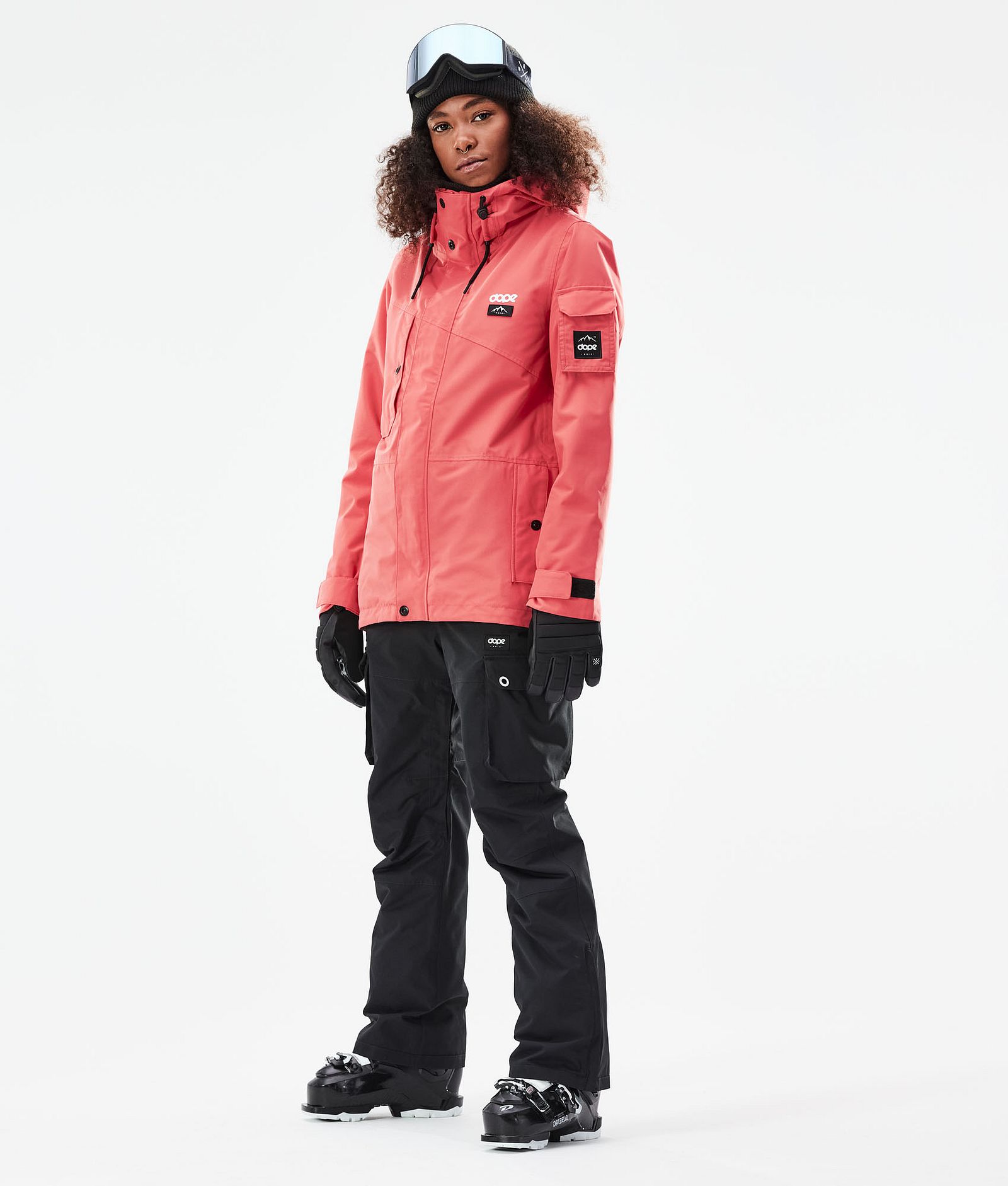 Dope Adept W 2021 Ski Jacket Women Coral, Image 4 of 11