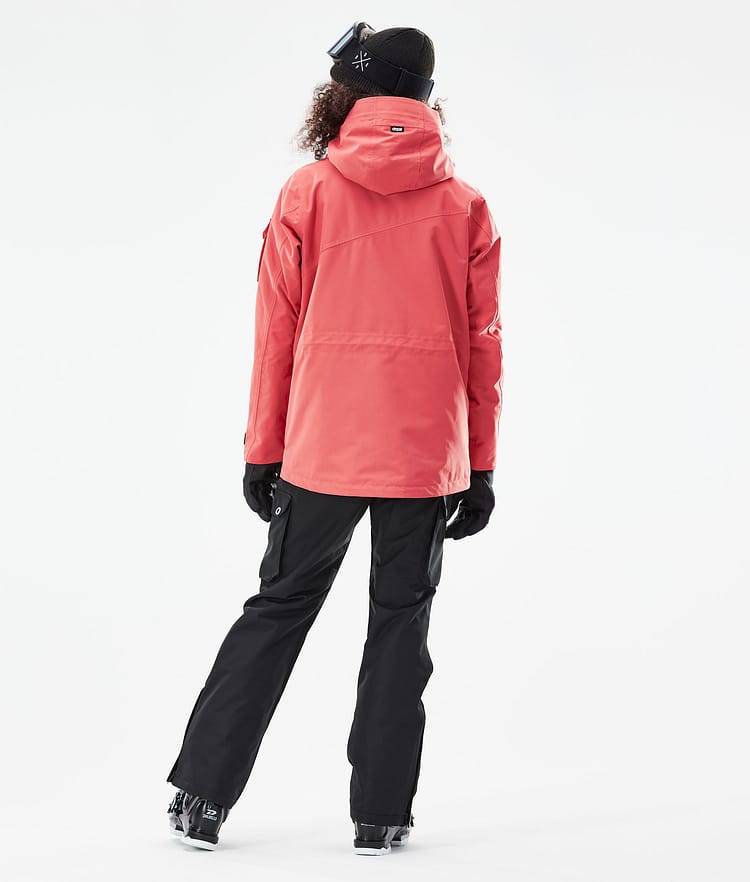 Dope Adept W 2021 Ski Jacket Women Coral, Image 6 of 11