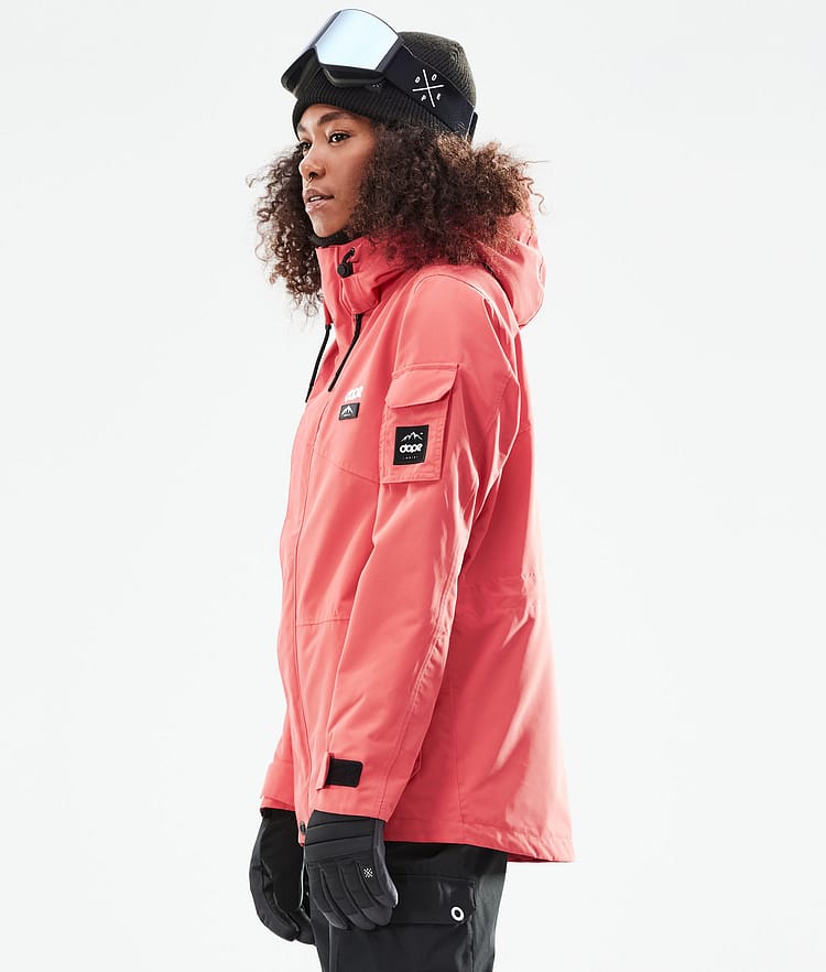 Dope Adept W 2021 Ski Jacket Women Coral, Image 7 of 11