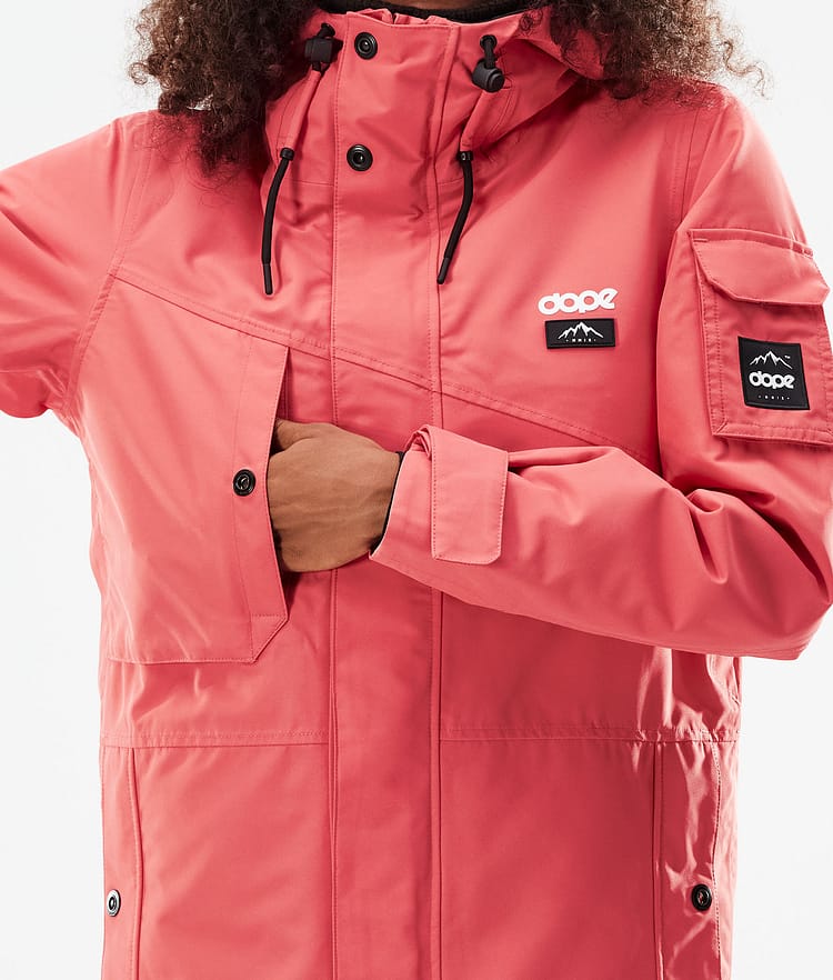 Dope Adept W 2021 Snowboard Jacket Women Coral, Image 10 of 11