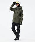 Dope Blizzard W Full Zip 2021 Ski Jacket Women Olive Green, Image 4 of 11