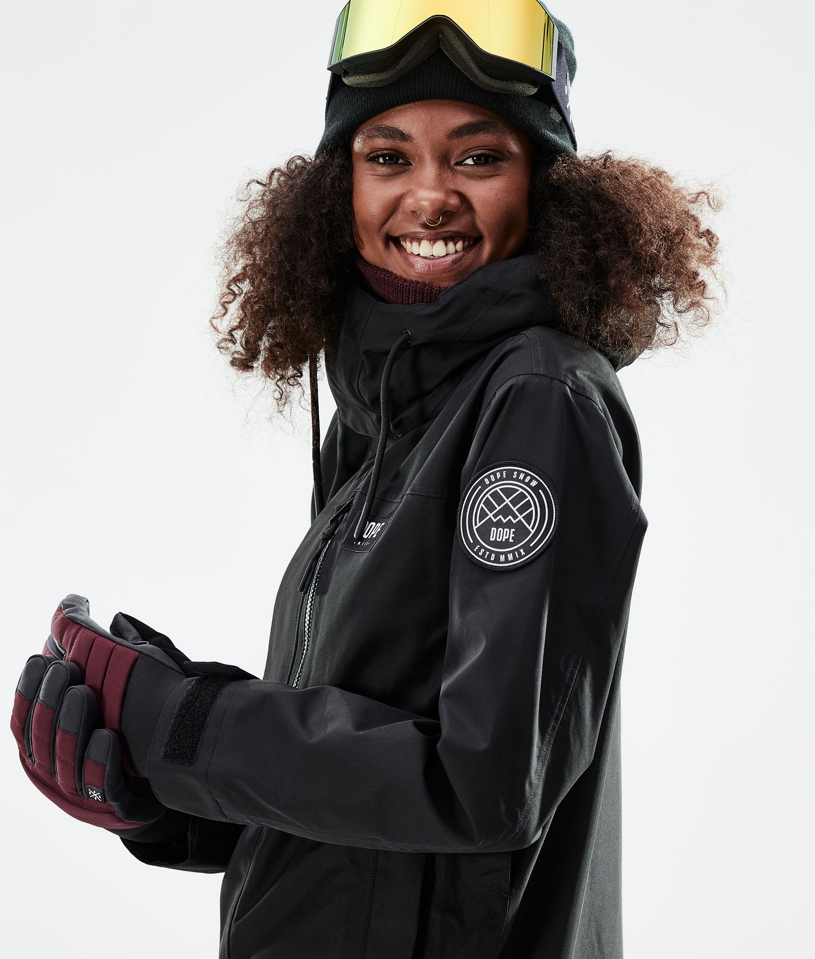 Dope Blizzard W Full Zip 2021 Kurtka Snowboardowa Kobiety Black, Zdjęcie 2 z 11