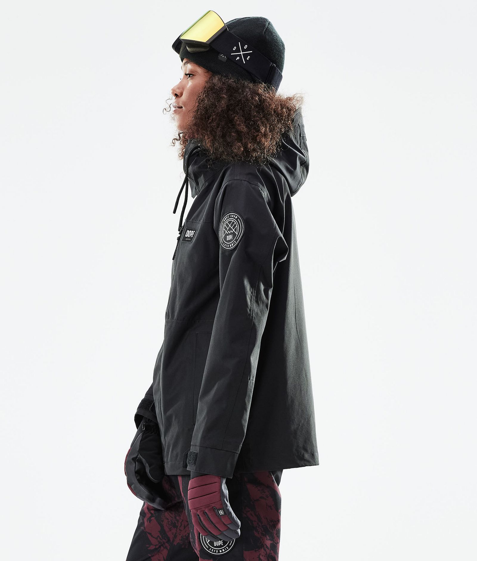 Dope Blizzard W Full Zip 2021 Kurtka Snowboardowa Kobiety Black, Zdjęcie 7 z 11