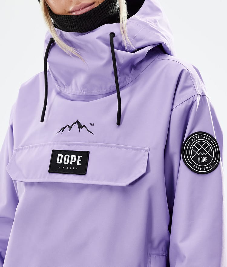 Dope Blizzard W 2021 Ski Jacket Women Faded Violet, Image 9 of 11