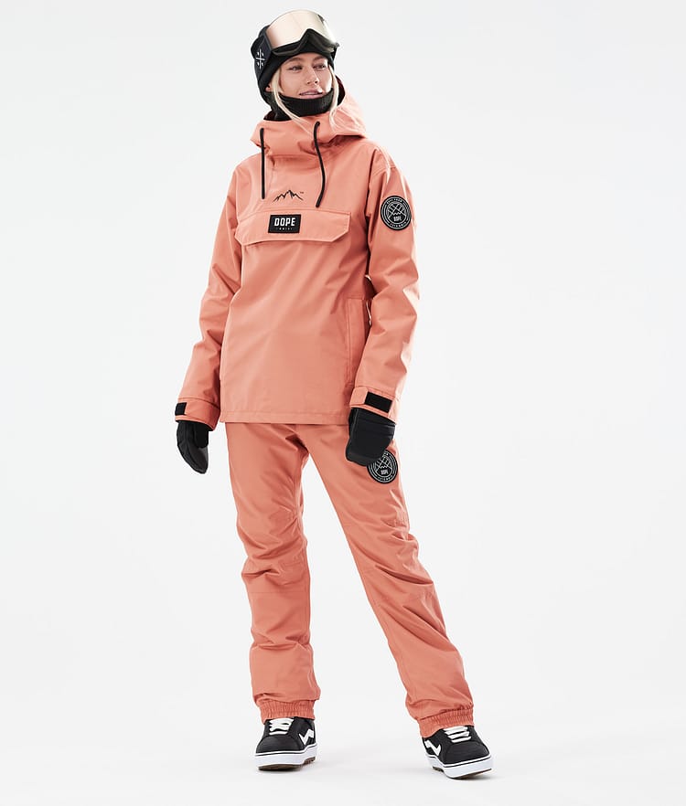 Dope Blizzard W 2021 Snowboardjacke Damen Peach, Bild 4 von 10