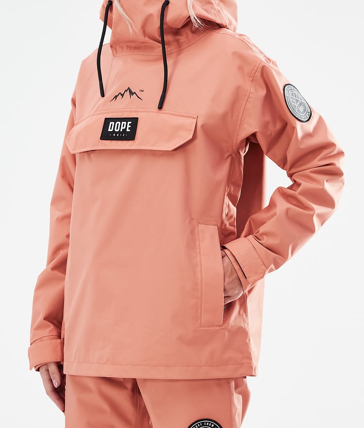 Dope Blizzard W 2021 Snowboard Jacket Women Peach, Image 9 of 10