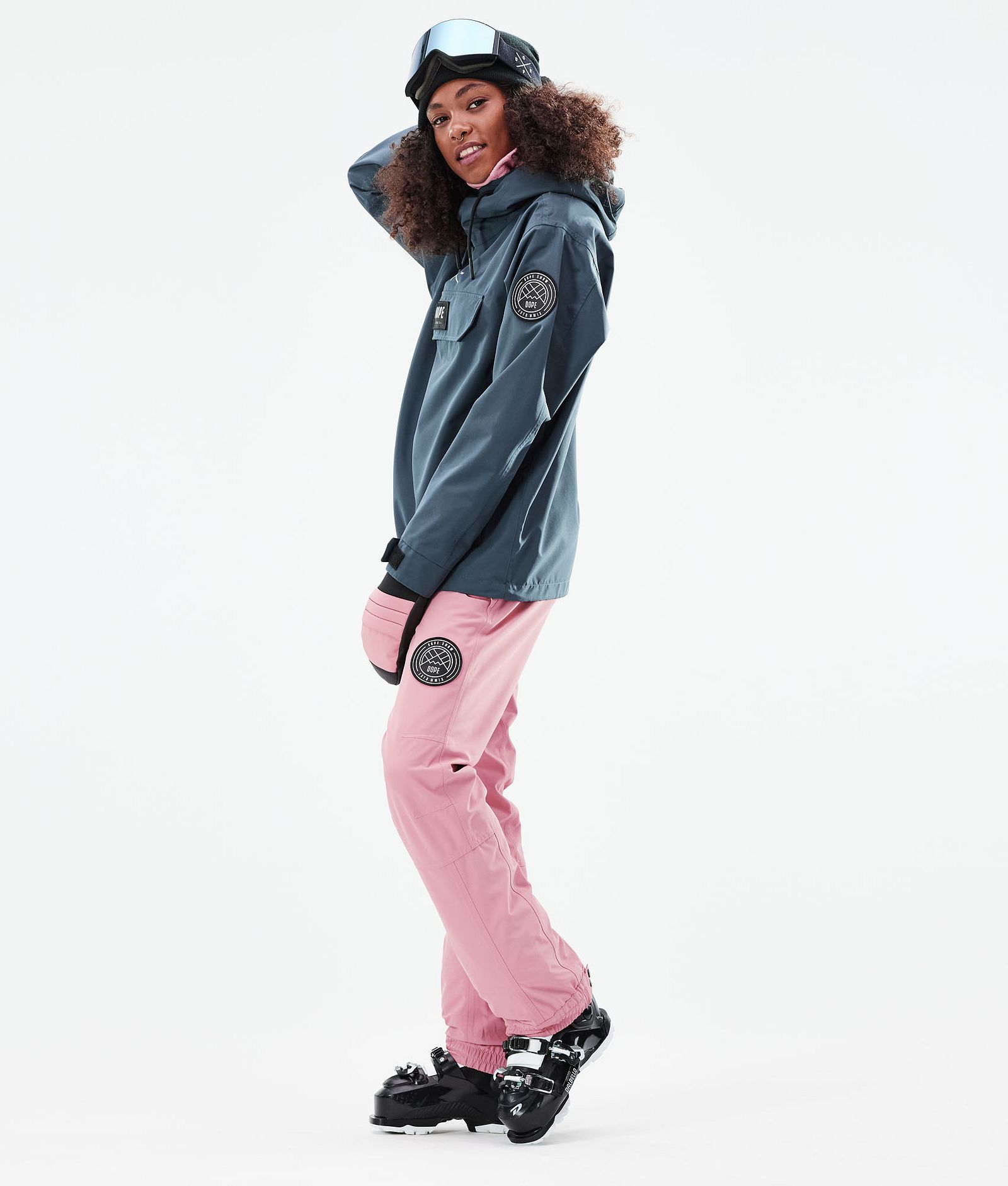 Dope Blizzard W 2021 Ski Jacket Women Metal Blue, Image 5 of 10