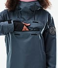 Dope Blizzard W 2021 Ski Jacket Women Metal Blue, Image 10 of 10