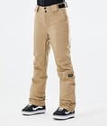 Dope Con W 2021 Spodnie Snowboardowe Kobiety Khaki, Zdjęcie 1 z 5