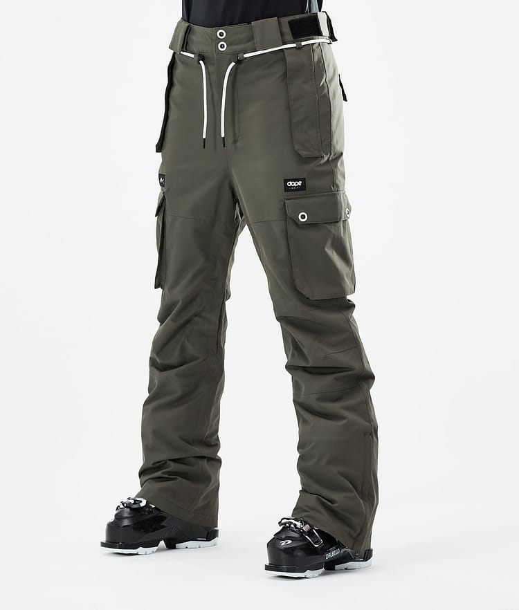 Dope Iconic W 21 Pantalones Esquí Mujer Olive Green, Imagen 1 de 6