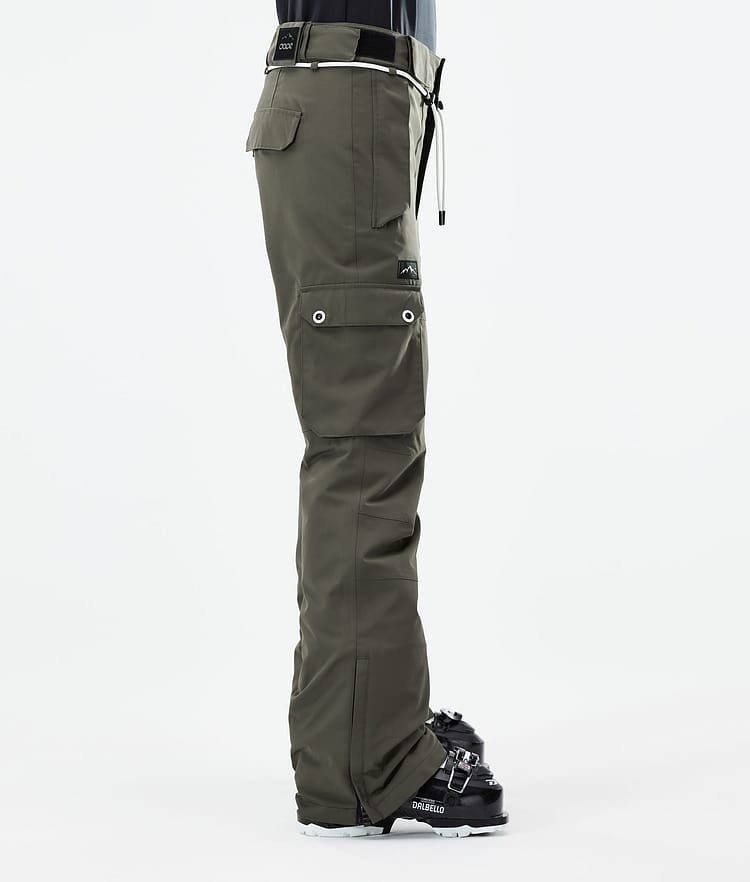 Dope Iconic W 21 Pantalones Esquí Mujer Olive Green, Imagen 2 de 6