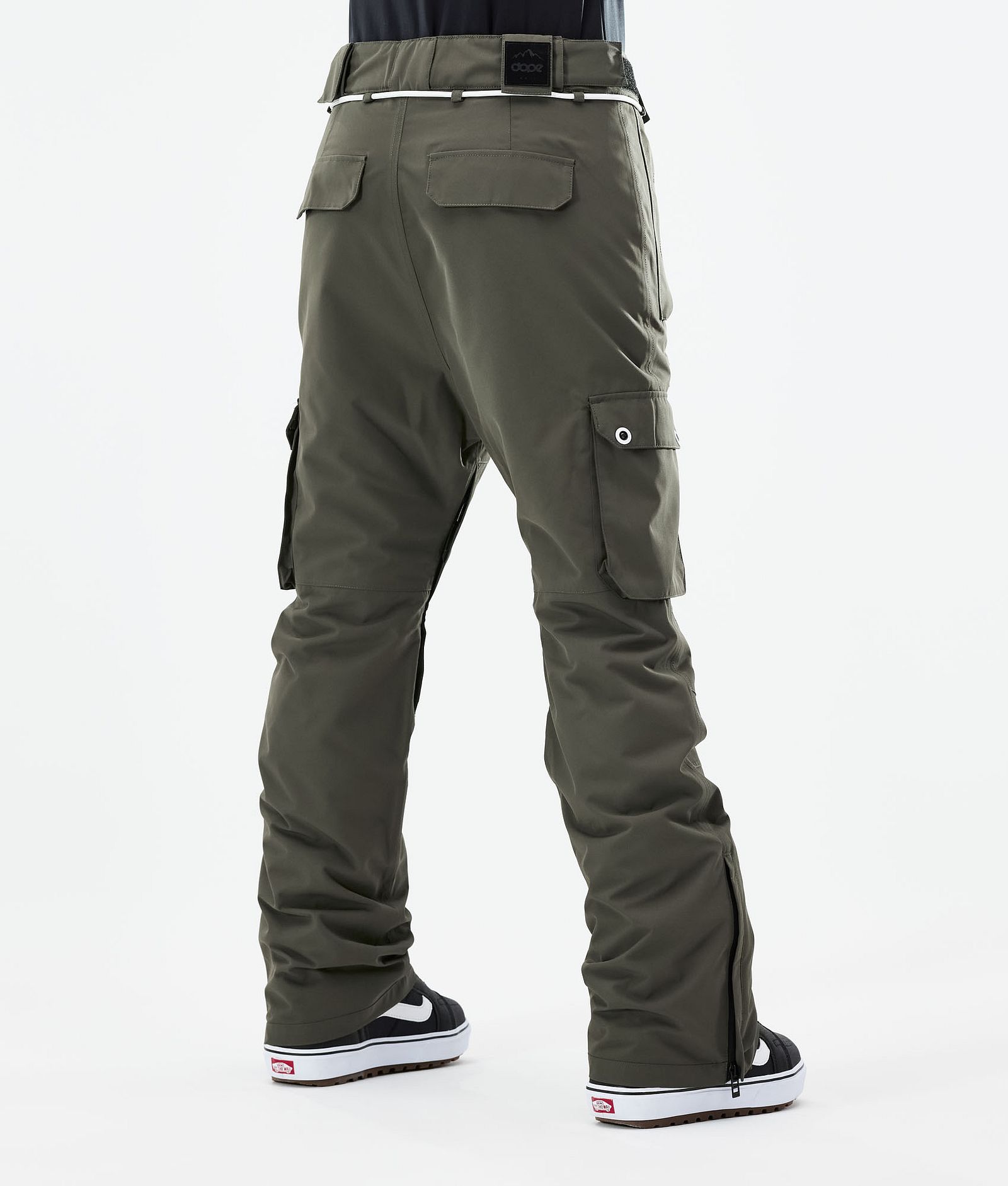 Dope Iconic W 2021 Spodnie Snowboardowe Kobiety Olive Green, Zdjęcie 3 z 6