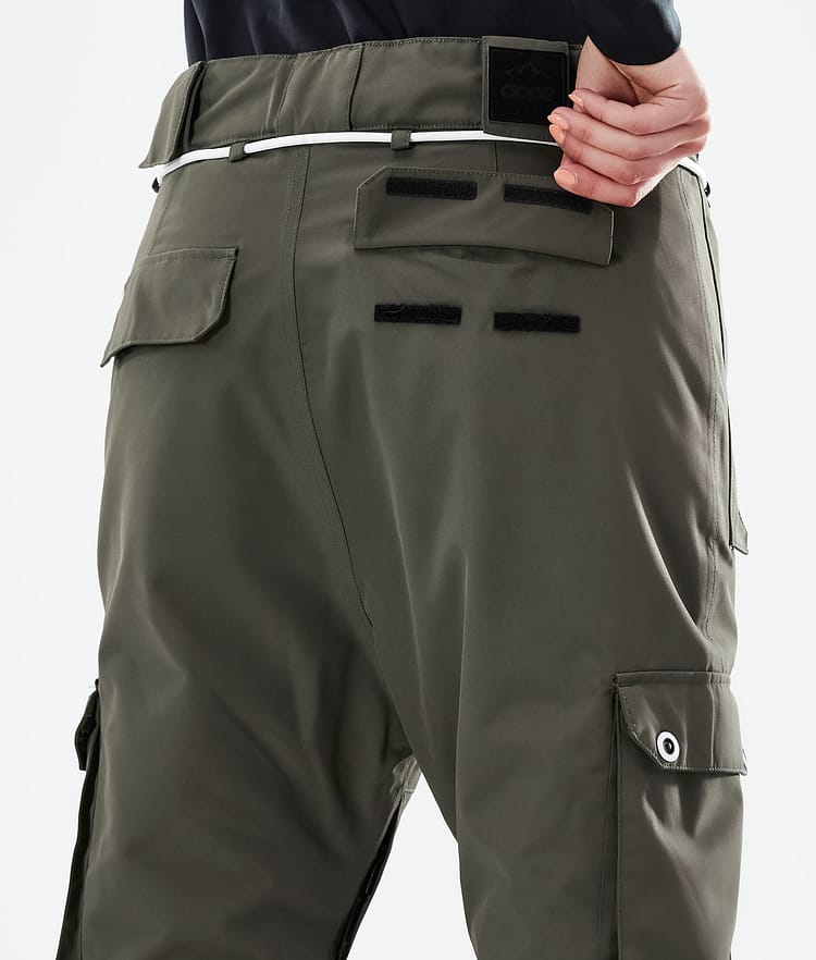 Dope Iconic W 21 Pantalones Esquí Mujer Olive Green, Imagen 6 de 6
