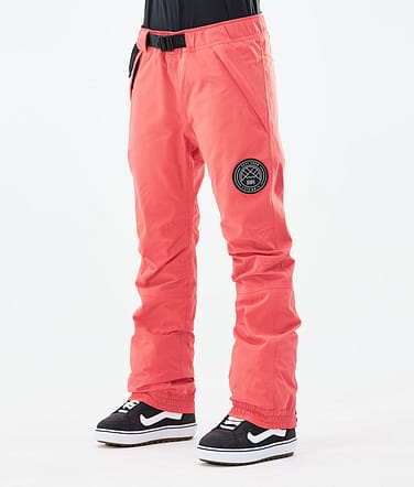 Dope Blizzard W 2021 Spodnie Snowboardowe Kobiety Coral