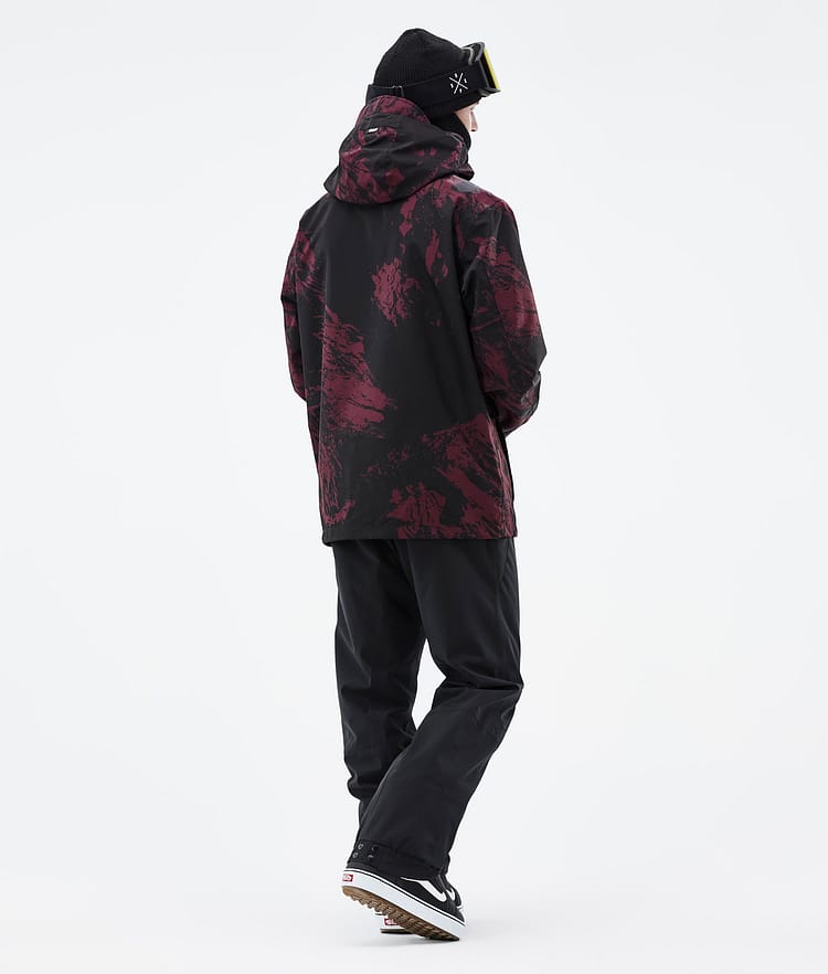 Dope Blizzard 2021 Kurtka Snowboardowa Mężczyźni Paint Burgundy, Zdjęcie 5 z 9