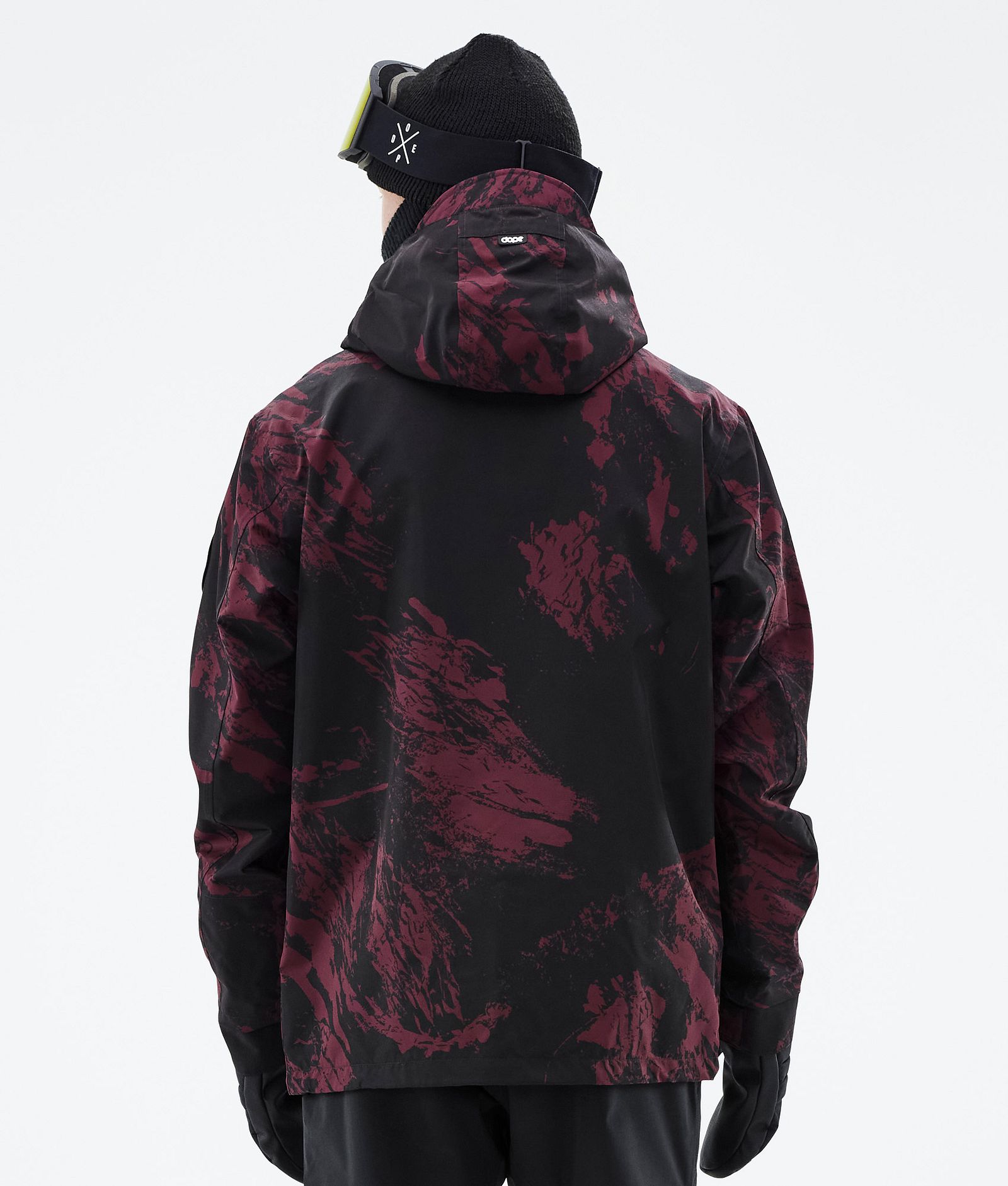 Dope Blizzard 2021 Kurtka Snowboardowa Mężczyźni Paint Burgundy, Zdjęcie 7 z 9