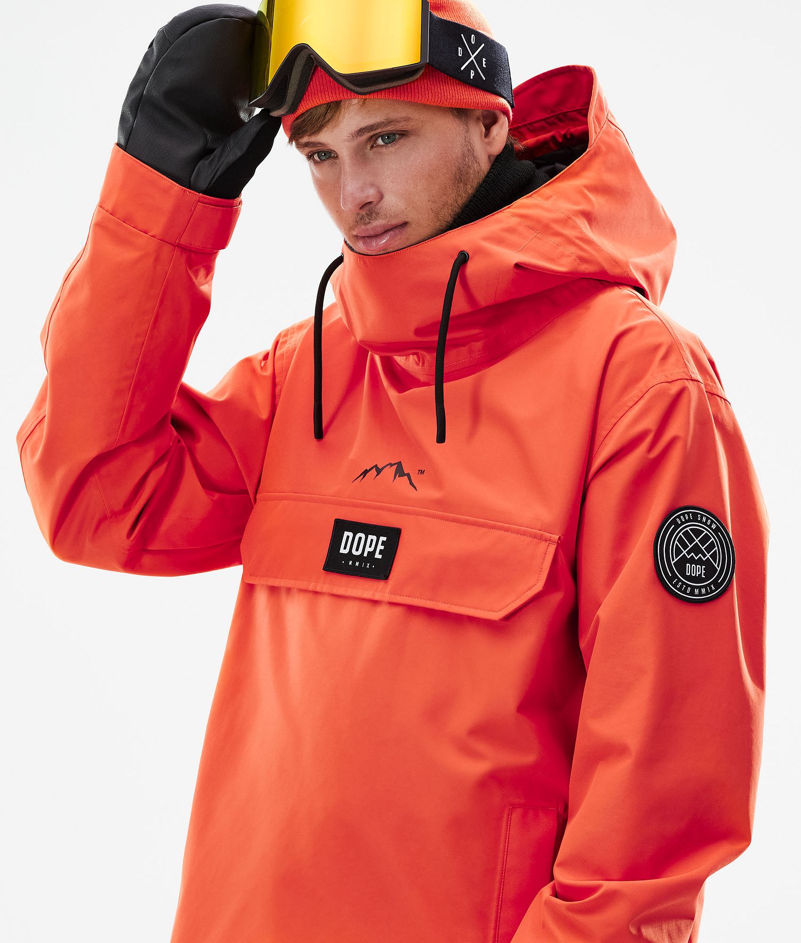 Dope Blizzard 2021 Ski Jacket Men Orange, Image 2 of 10