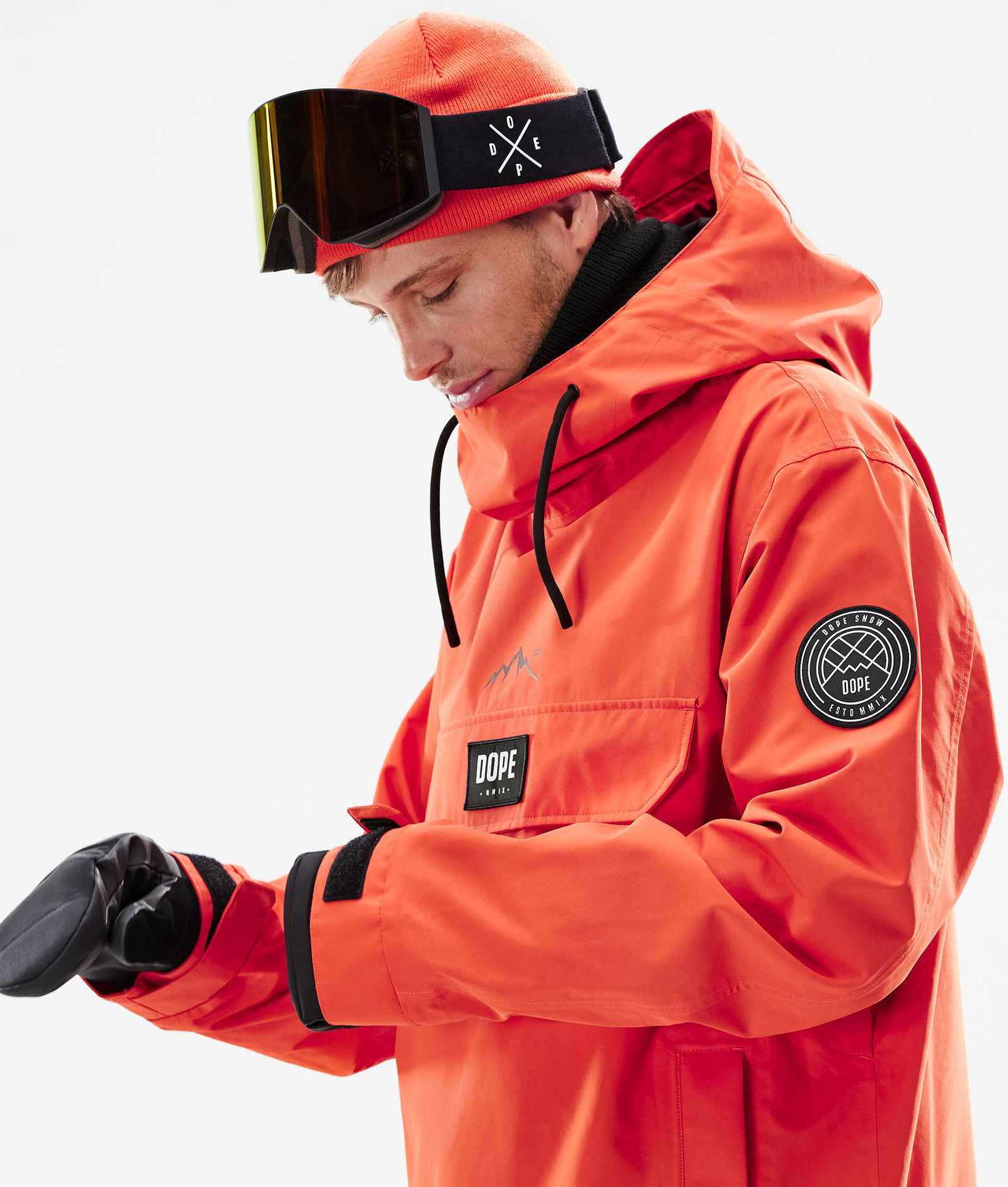 Dope Blizzard 2021 Ski Jacket Men Orange, Image 3 of 10