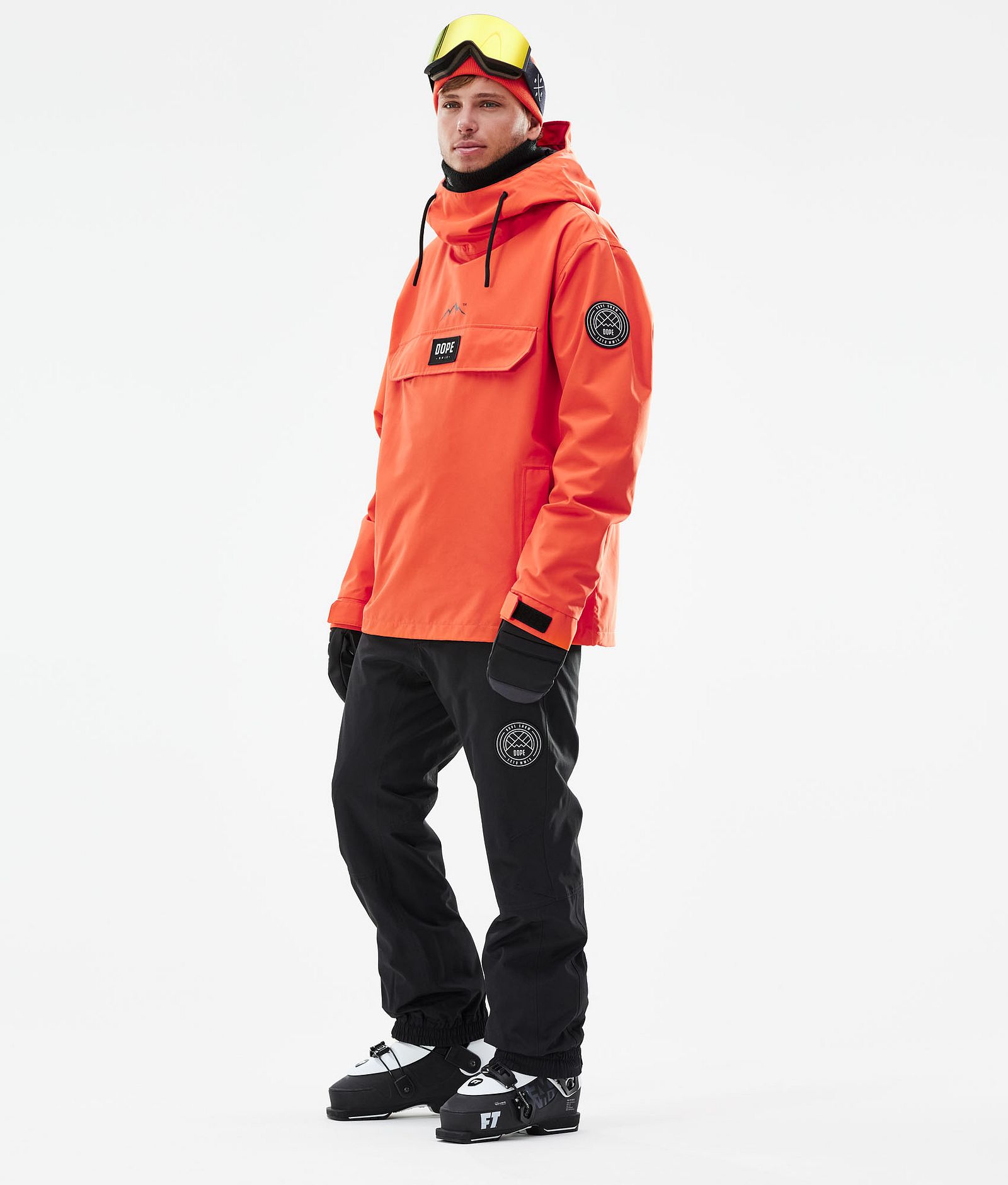 Dope Blizzard 2021 Ski Jacket Men Orange, Image 4 of 10