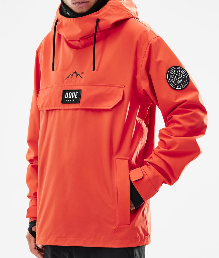 Dope Blizzard 2021 Ski Jacket Men Orange, Image 9 of 10