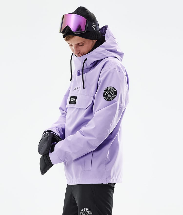 Dope Blizzard 2021 Snowboard Jacket Men Faded Violet, Image 7 of 10