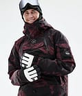 Dope Akin 2021 Kurtka Snowboardowa Mężczyźni Paint Burgundy, Zdjęcie 2 z 10