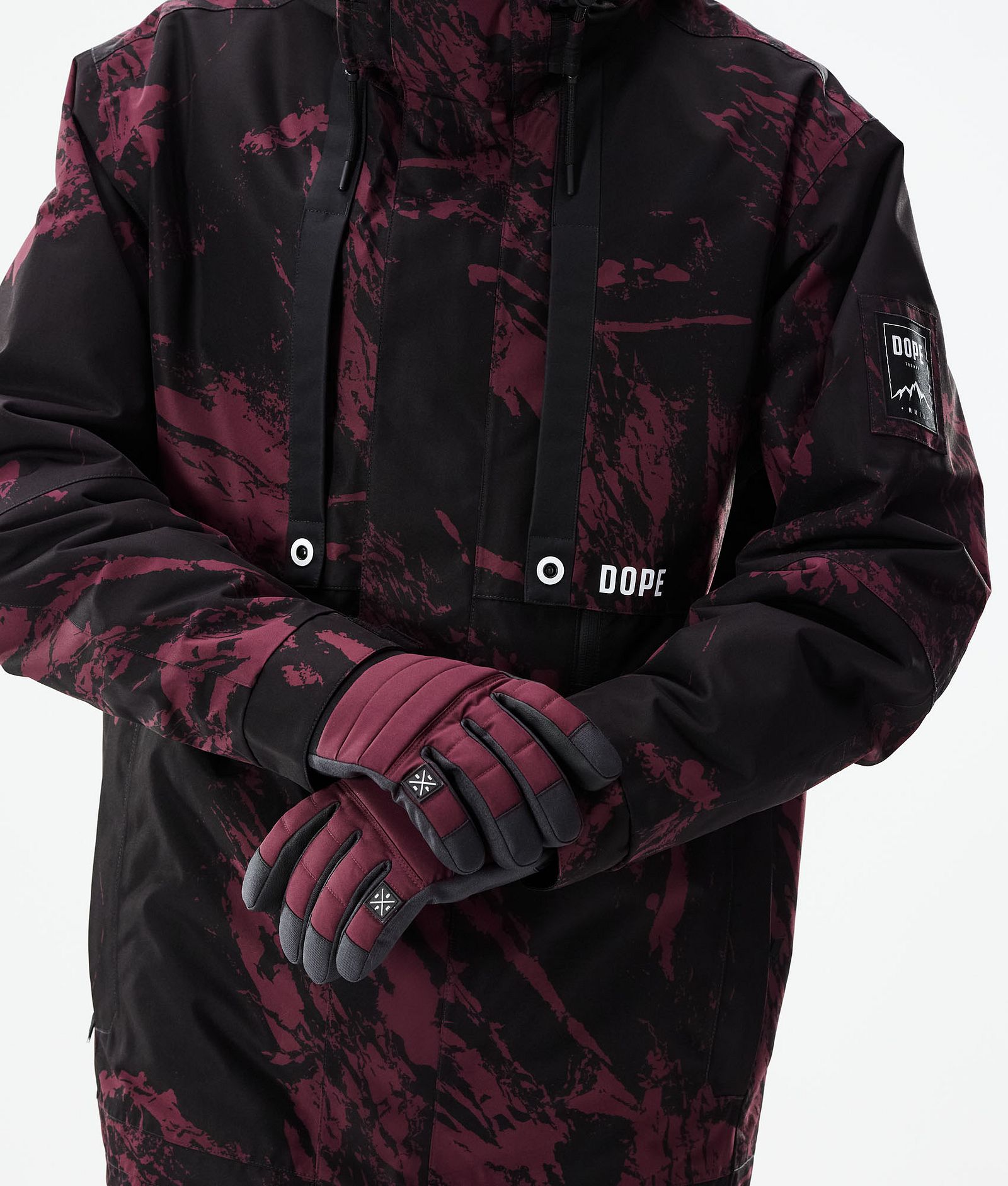 Dope Mojo Bunda na Snowboard Pánské Paint Burgundy, Obrázek 2 z 11