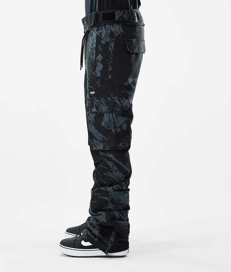 Dope Iconic 2021 Snowboard Pants Men Paint Metal Blue, Image 2 of 6