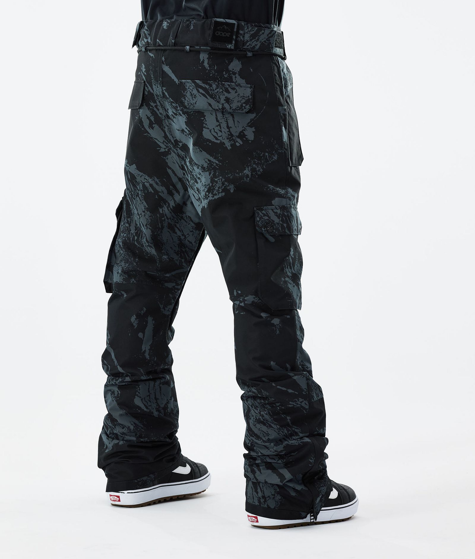 Dope Iconic 2021 Snowboard Pants Men Paint Metal Blue, Image 3 of 6