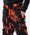 Dope Iconic 2021 Ski Pants Men Paint Orange, Image 4 of 6