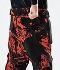 Dope Iconic 2021 Ski Pants Men Paint Orange, Image 6 of 6