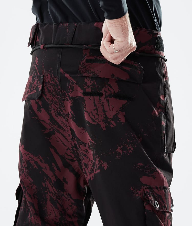 Dope Iconic 2021 Pantalones Esquí Hombre Paint Burgundy, Imagen 6 de 6