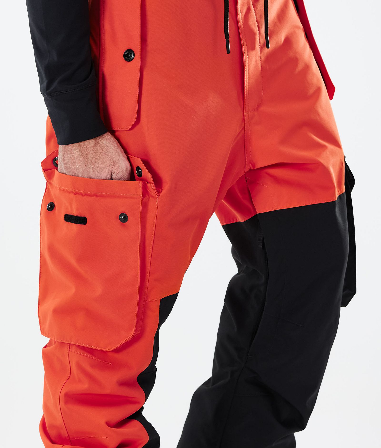 Dope Adept 2021 Kalhoty na Snowboard Pánské Orange/Black, Obrázek 5 z 6