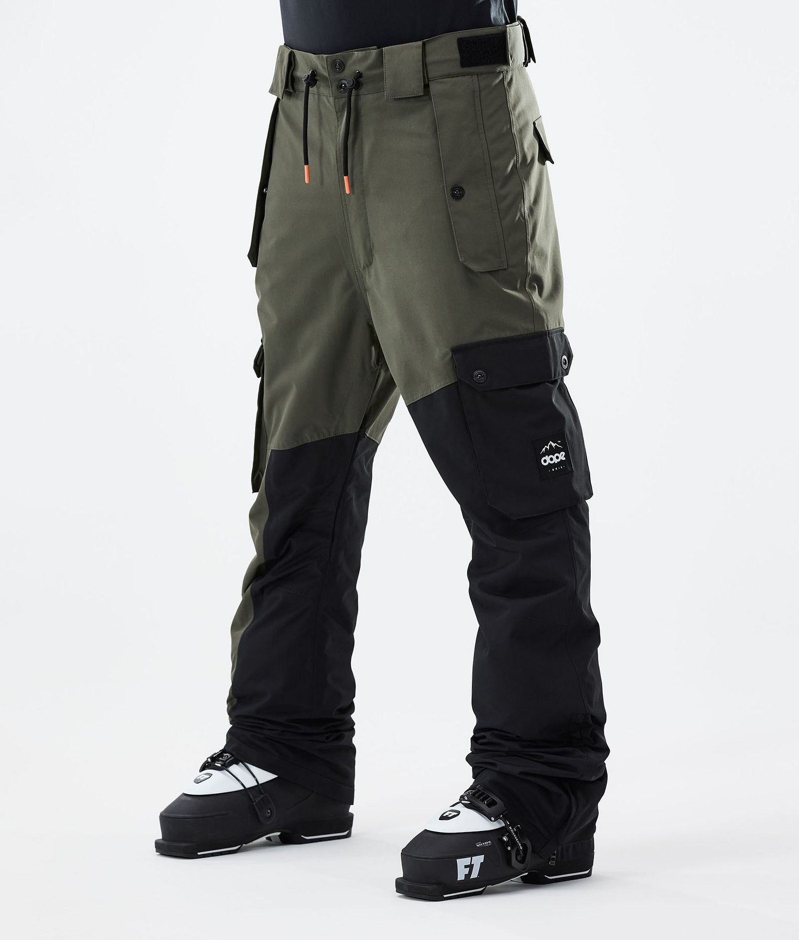 Dope Adept 2021 Spodnie Narciarskie Mężczyźni Olive Green/Black, Zdjęcie 1 z 6