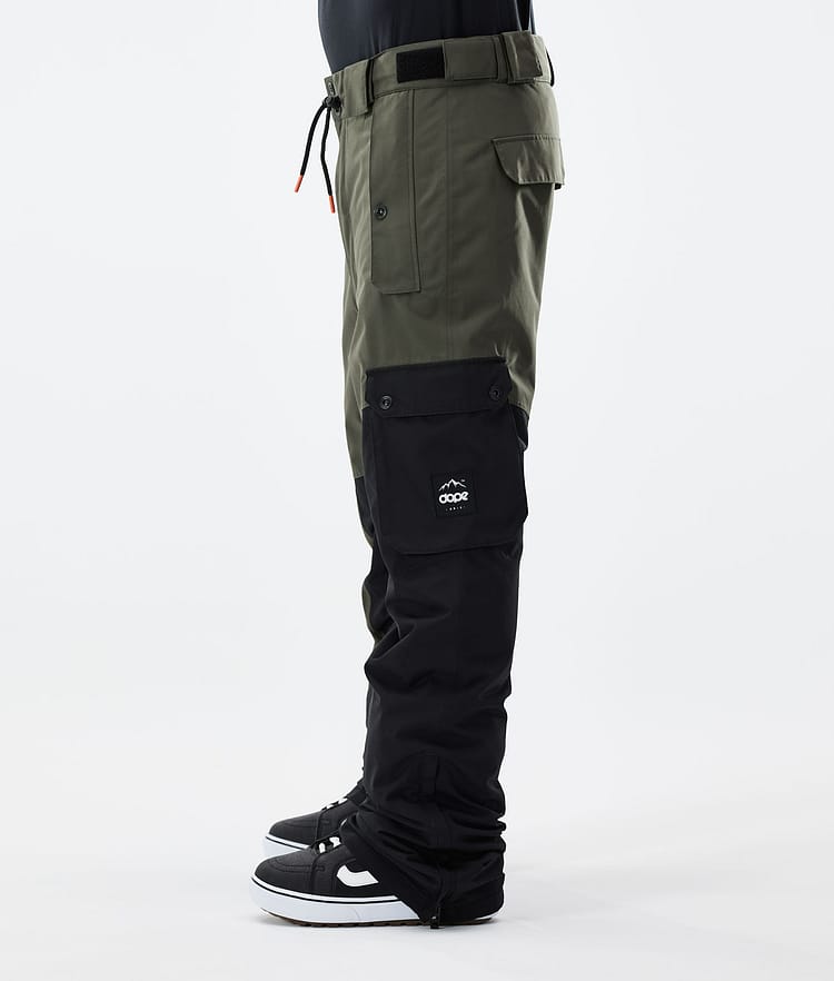 Dope Adept 2021 Spodnie Snowboardowe Mężczyźni Olive Green/Black, Zdjęcie 2 z 6