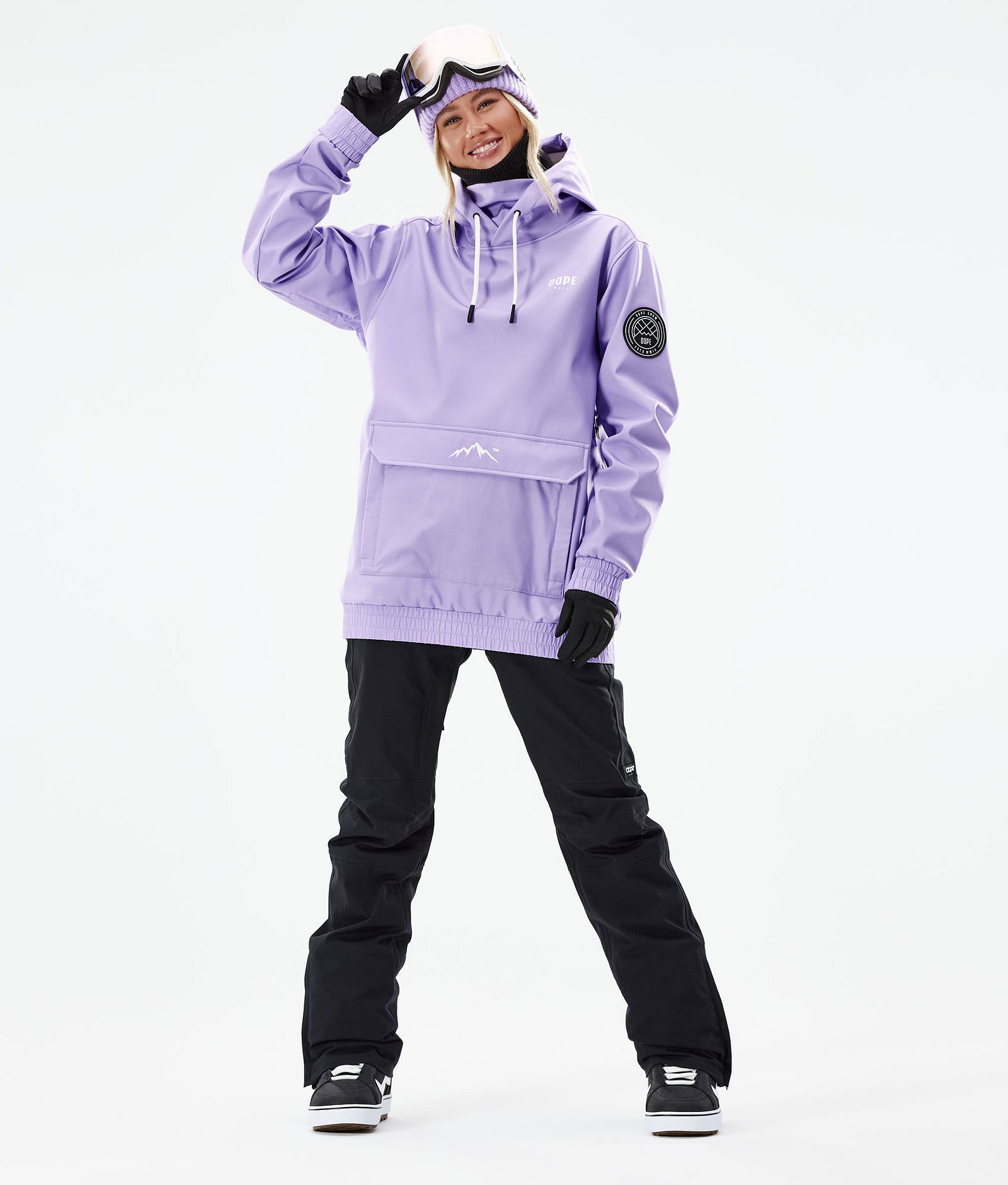 Dope Wylie W Snowboard Jacket Women Capital Faded Violet, Image 5 of 11