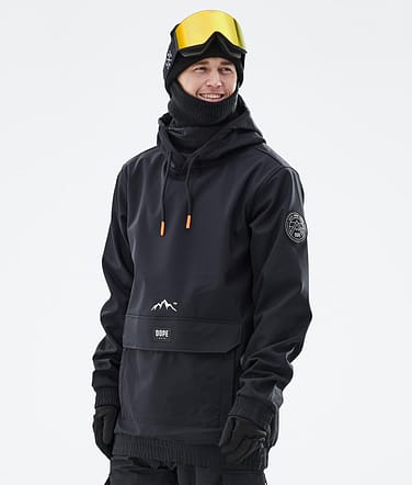 Dope Wylie Bunda na Snowboard Pánské Patch Black