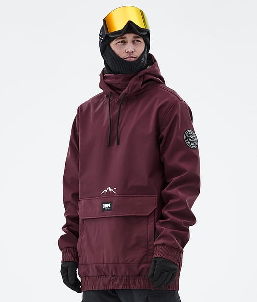 Dope Wylie Kurtka Narciarska Mężczyźni Burgundy