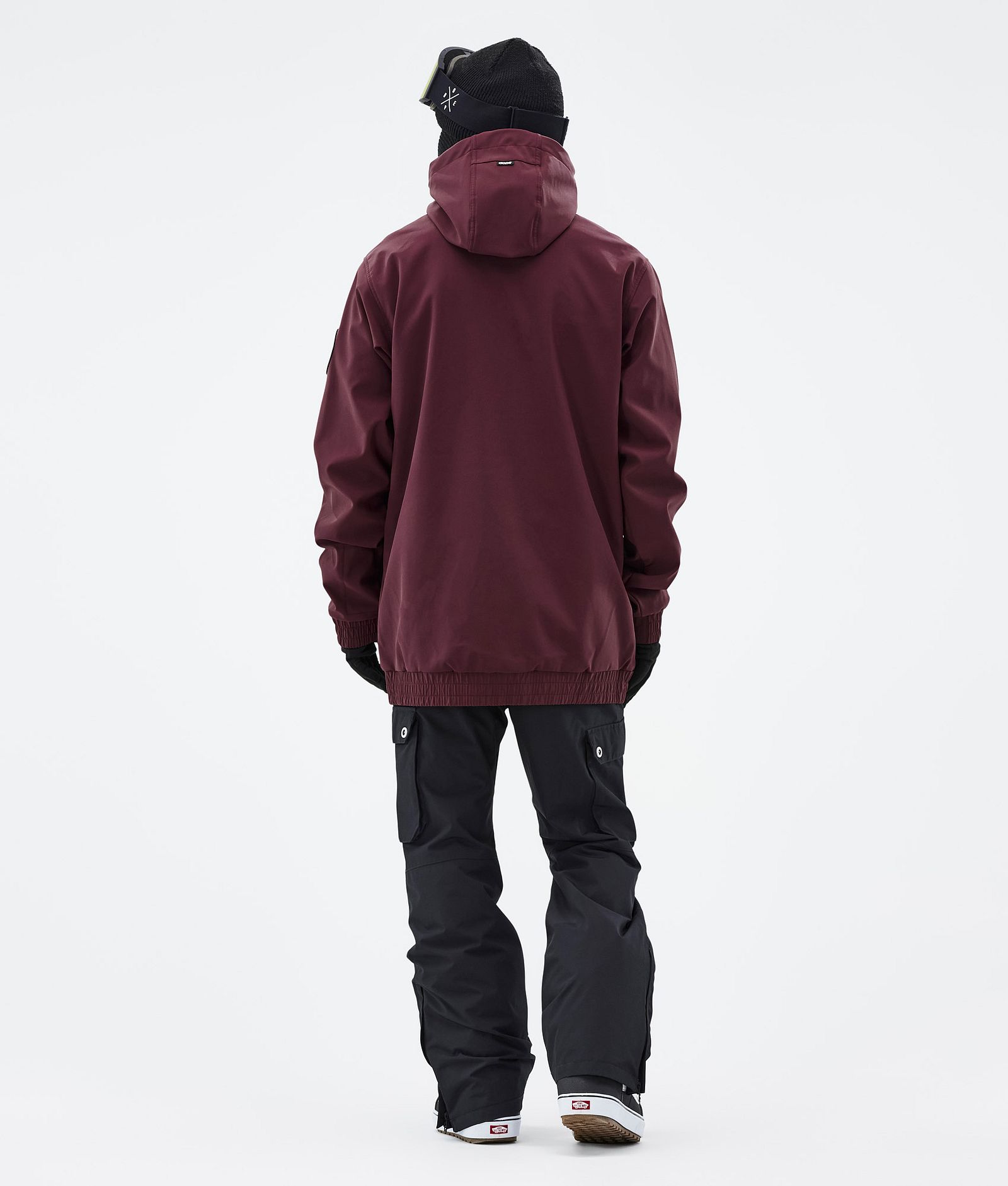 Dope Wylie Bunda na Snowboard Pánské Patch Burgundy, Obrázek 6 z 10