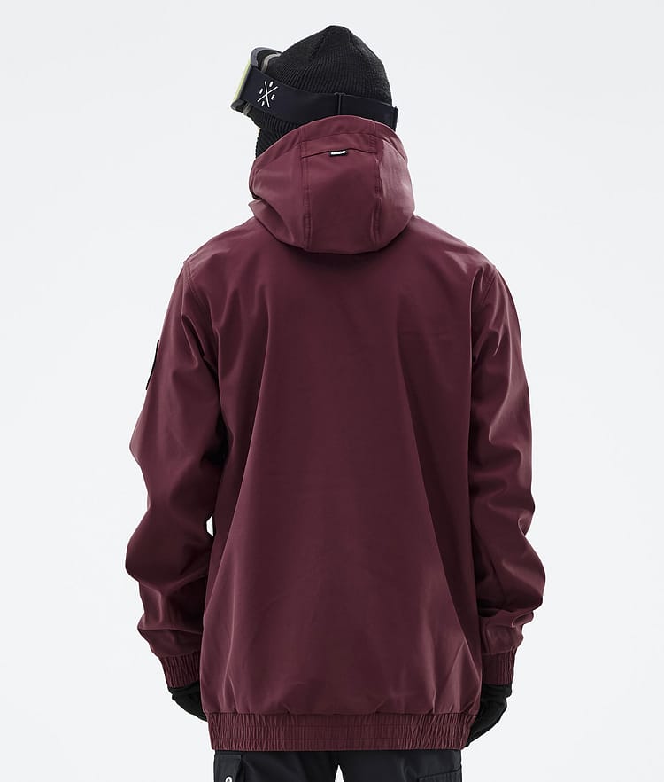 Dope Wylie Kurtka Snowboardowa Mężczyźni Patch Burgundy, Zdjęcie 8 z 10