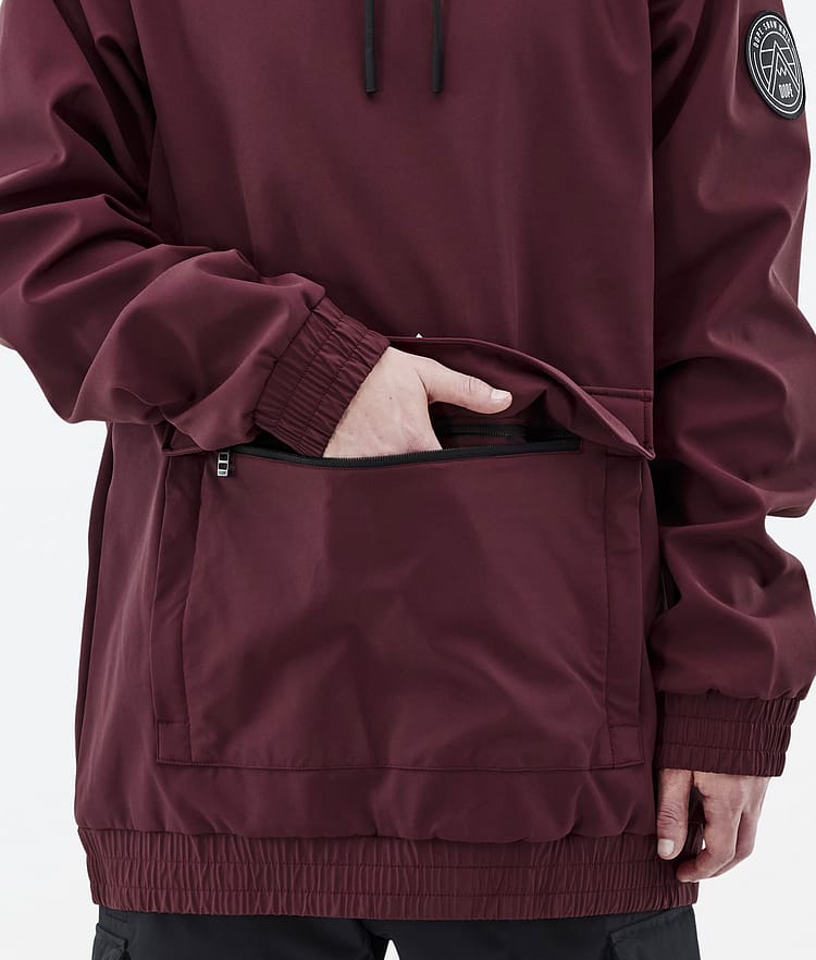Dope Wylie Kurtka Snowboardowa Mężczyźni Patch Burgundy, Zdjęcie 10 z 10