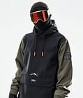 Dope Wylie Kurtka Snowboardowa Mężczyźni Patch Black/Olive Green, Zdjęcie 3 z 10