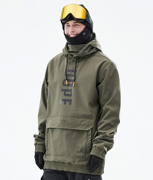 Dope Wylie Bunda na Snowboard Pánské Olive Green