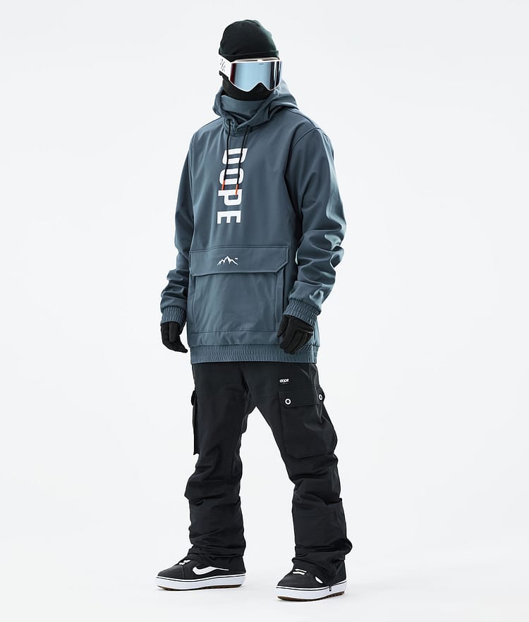 Dope Wylie Snowboard Jacket Men OG Metal Blue, Image 4 of 10