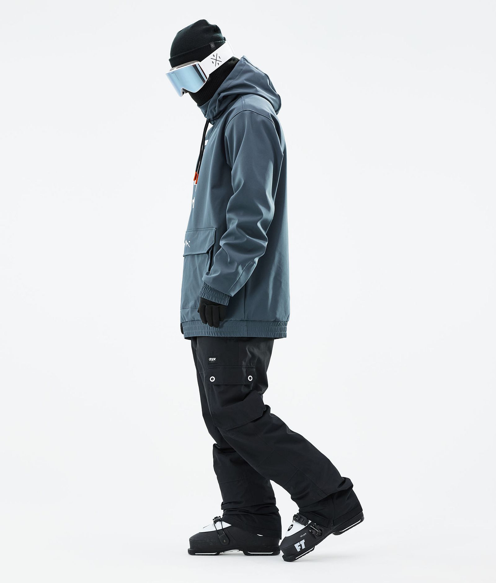 Dope Wylie Ski Jacket Men OG Metal Blue, Image 5 of 10