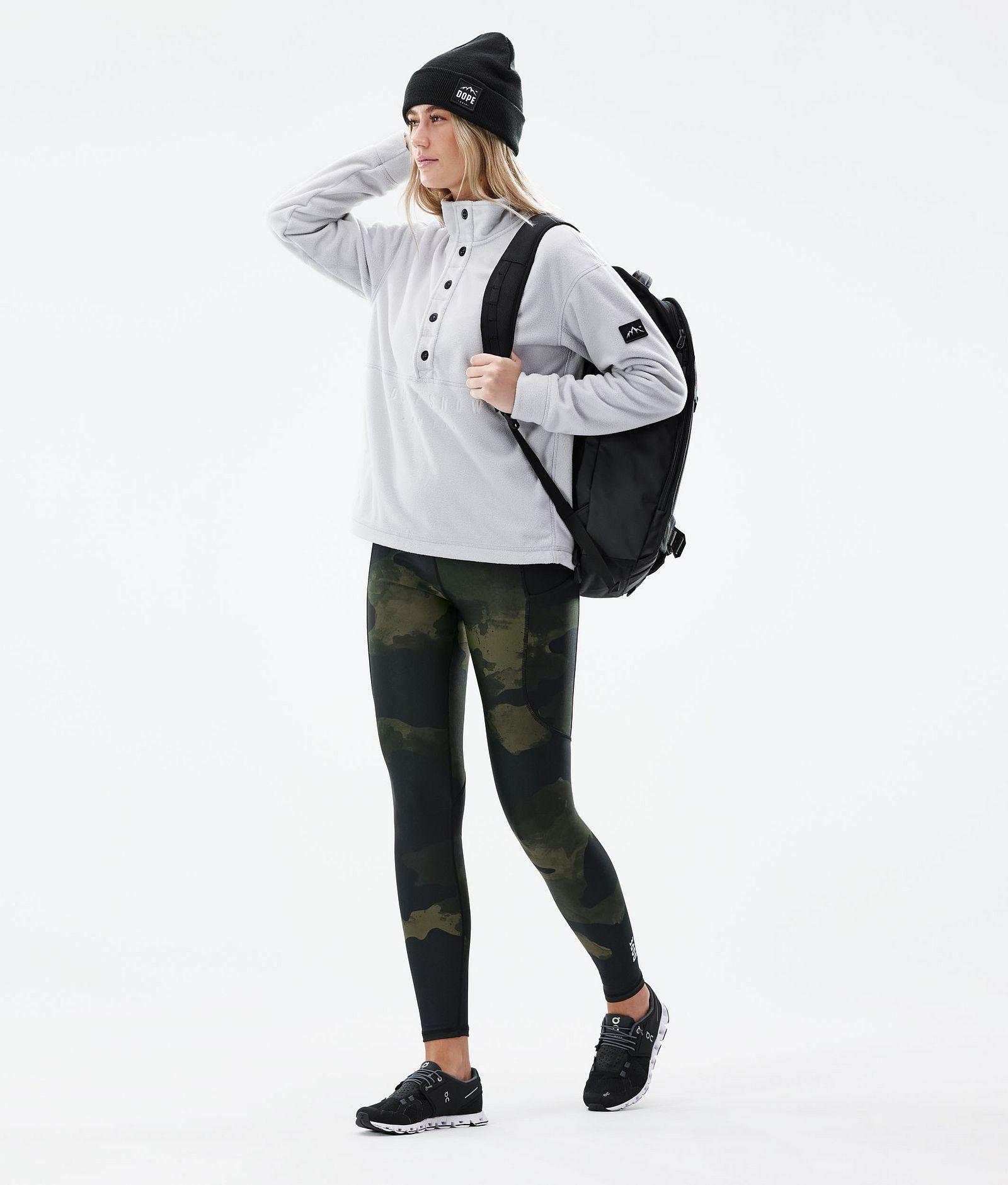 Dope Lofty Tech 2022 Leggings Damen Green Camo, Bild 3 von 8