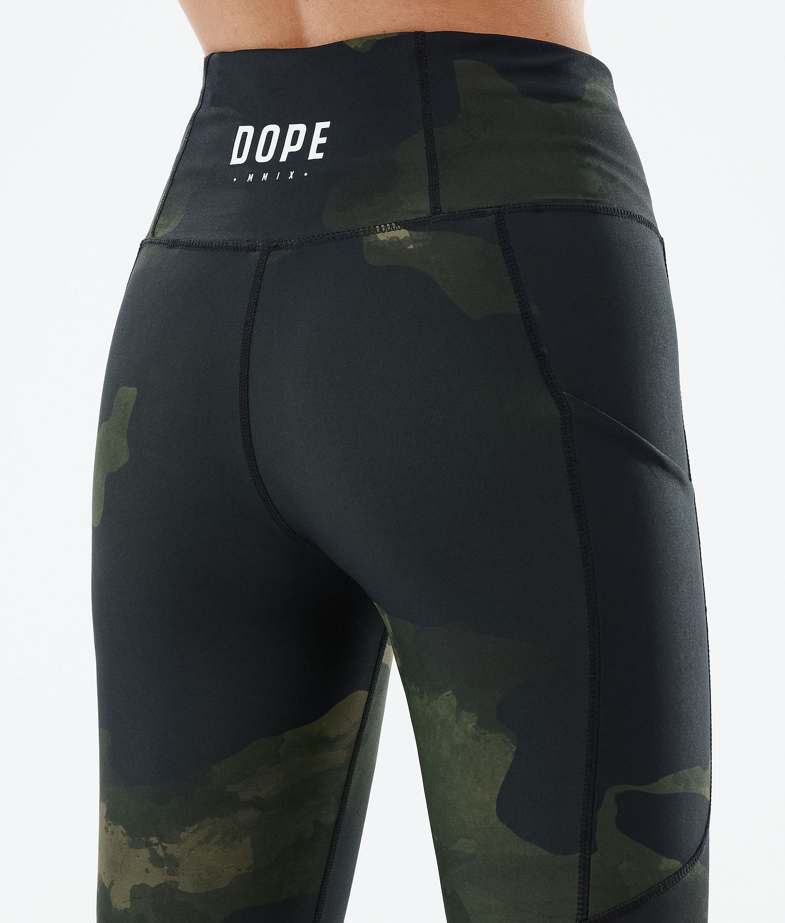 Dope Lofty Tech 2022 Leggings Damen Green Camo, Bild 7 von 8